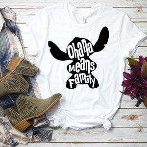 ➖Bella Canvas➖ Ohana mean family tshirt,